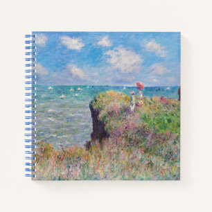 Carnet Claude Monet - Promenade sur la falaise à Pourvill
