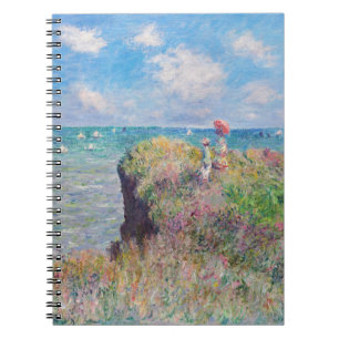 Carnet Claude Monet - Promenade sur la falaise à Pourvill