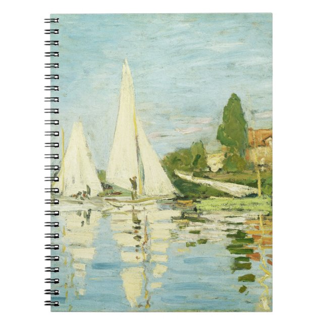 Carnet Claude Monet. Régates à Argenteuil    (Devant)