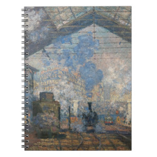 Carnet Claude Monet - Saint-Lazare Station exterior view