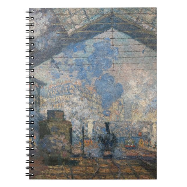 Carnet Claude Monet - Saint-Lazare Station exterior view (Devant)