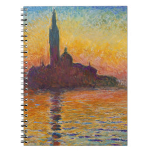 Carnet Claude Monet - San Giorgio Maggiore au crépuscule