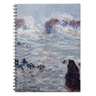 Carnet Claude Monet - Tempête au large de la côte Belle-Î