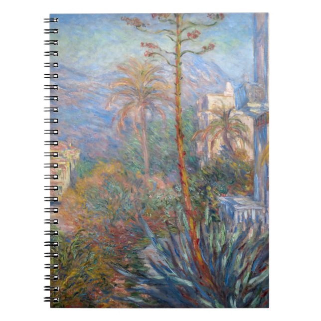 Carnet Claude Monet - Villas à Bordighera (Devant)