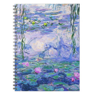 Carnet Claude Monet Water Lilie L'Art Impressionniste Fra