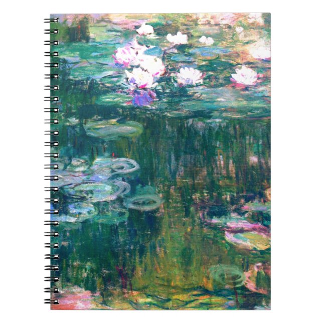Carnet Claude Monet Water Lilies 1917 (Devant)