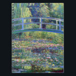 Carnet Claude Monet Water Lily Pond<br><div class="desc">Water Lily Pond peint par Claude Monet en 1899.</div>