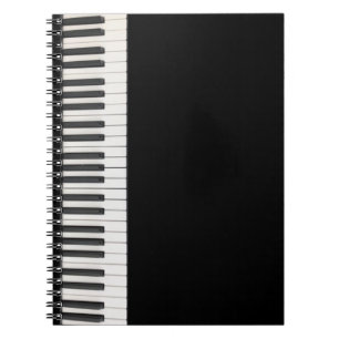 Carnet Clavier de piano personnalisable