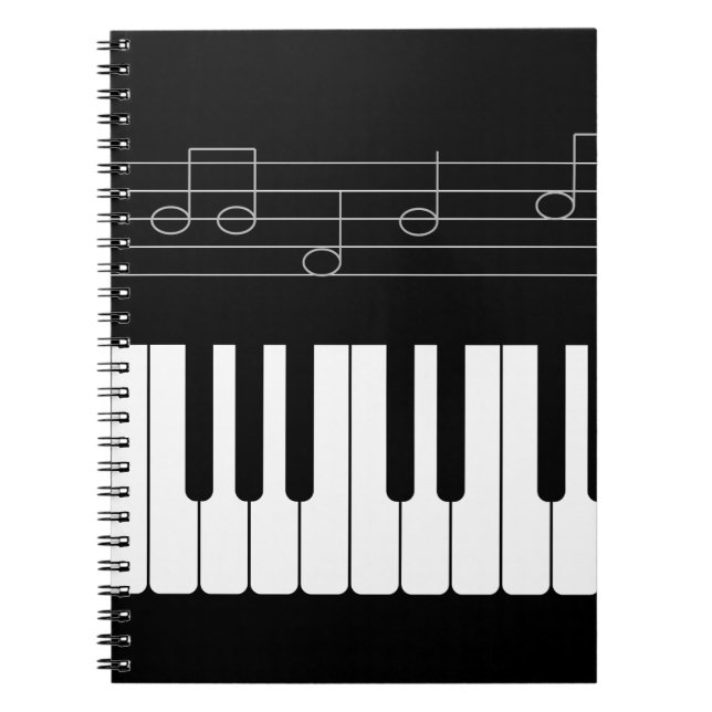 Carnet Clavier pour piano (Devant)