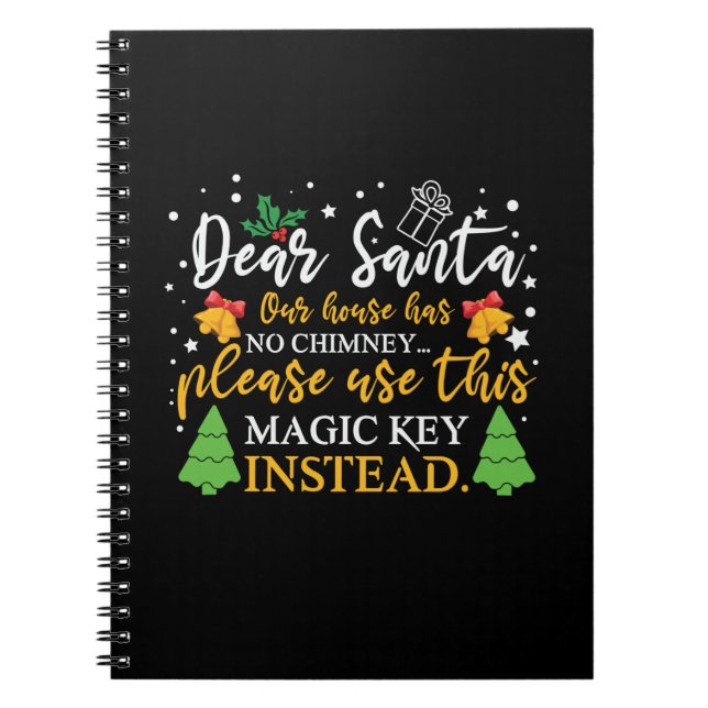 Carnet Clé magique de Père Noël (Devant)