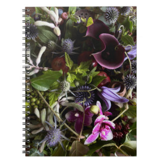 Carnet Clematis & Blue Floral Botanical Notebook