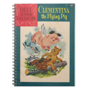 Carnet Clementina - Flying Pig - Rétro Comics - Fantasy