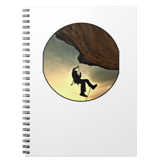 Carnet Climbing mountain man (Devant)