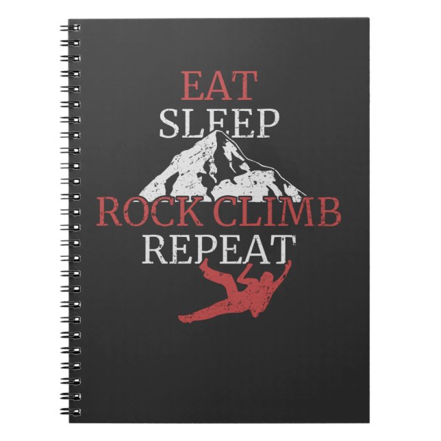 Carnet Climbing Mountaineering Gift (Devant)