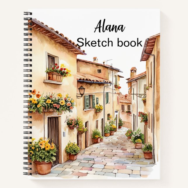 Carnet Clipart Printemps Italien (Devant)