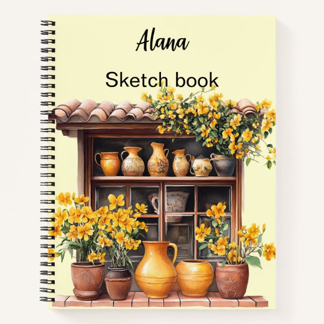 Carnet Clipart Printemps Italien (Devant)