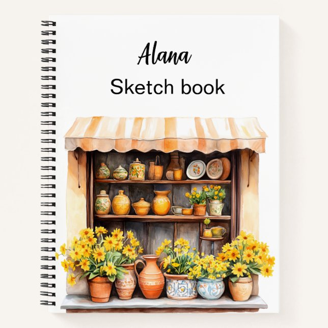 Carnet Clipart Printemps Italien (Devant)