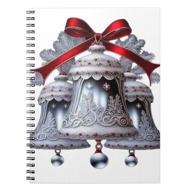 Carnet Cloches en argent (Devant)