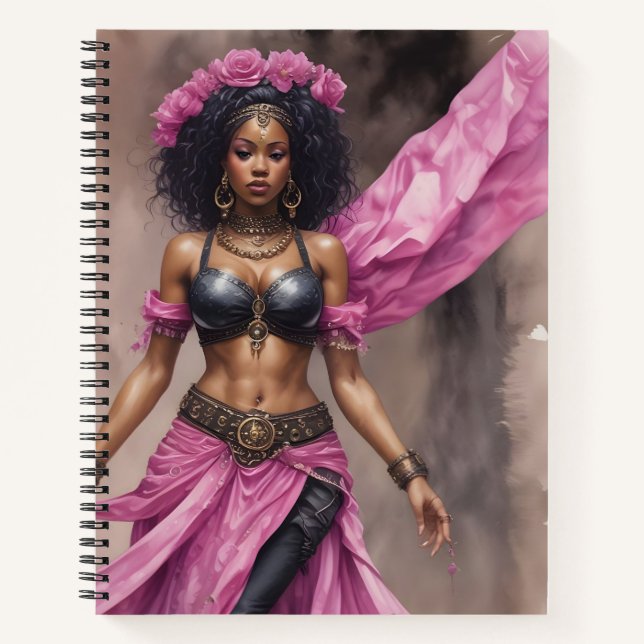 Carnet Clockwork Belly Dancer (Devant)