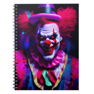 Carnet clown effrayant