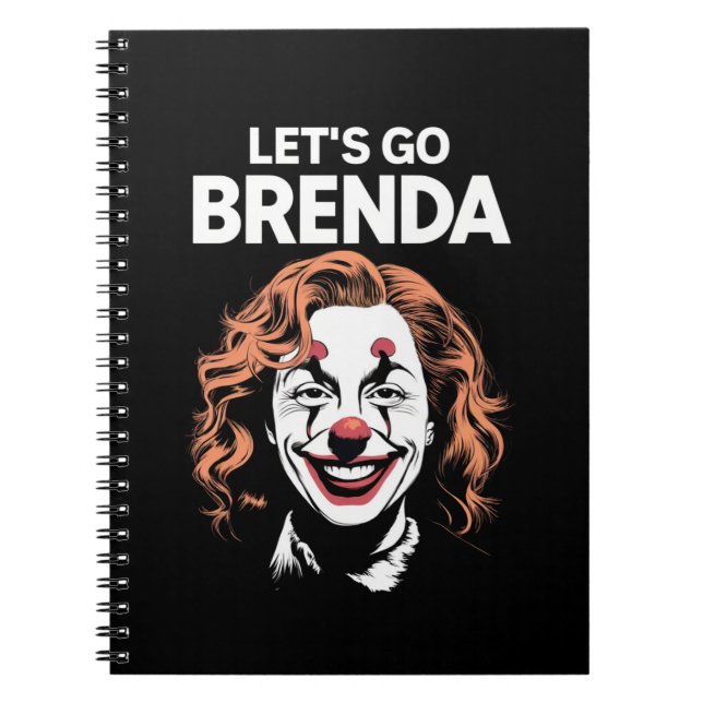 Carnet Clown Kamala Allons-y Brenda (Devant)
