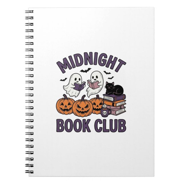 Carnet Club de lecture de minuit pour la conception de le (Devant)