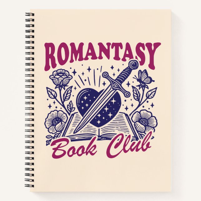 Carnet Club de lecture romantasy (Devant)