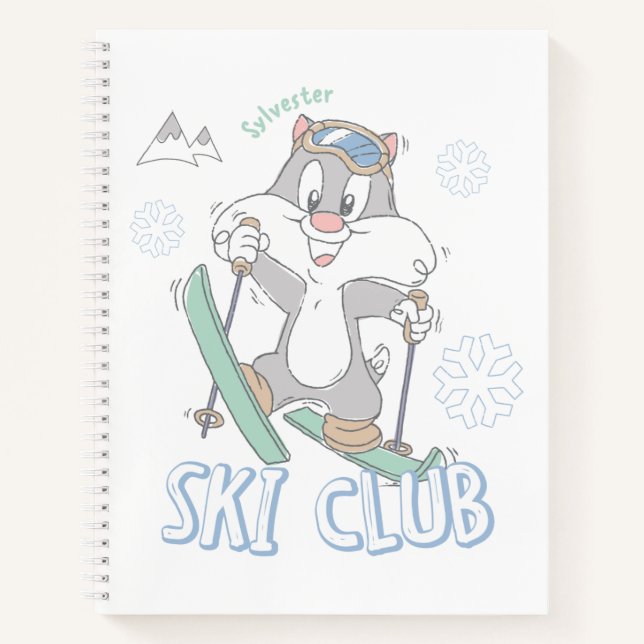 Carnet Club de ski Baby SYLVESTER™ (Devant)