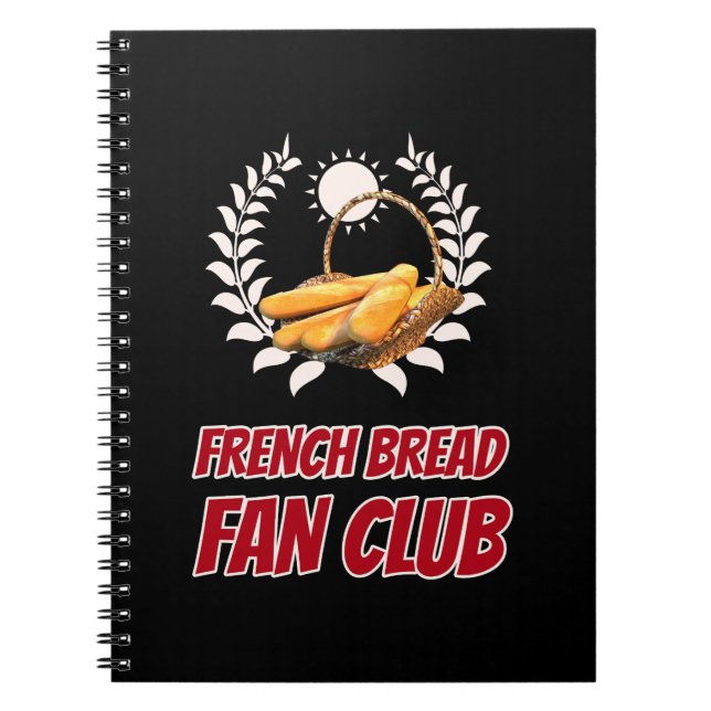 Carnet Club des Amis du Pain Français Design (Devant)