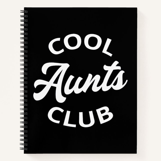 Carnet Club des Aunts cool I (Devant)