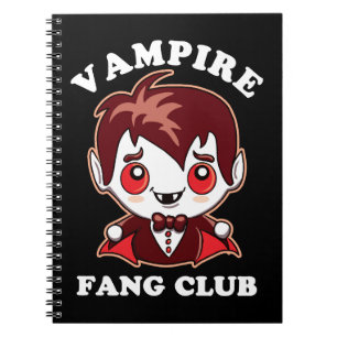 Carnet Club Fang Pun Drôle Et Vampire Mignons