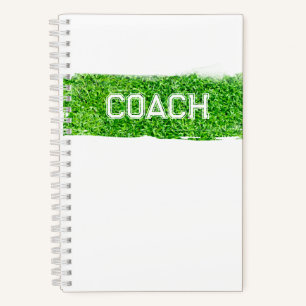 Carnet COACH Herbe Turf Sports modernes