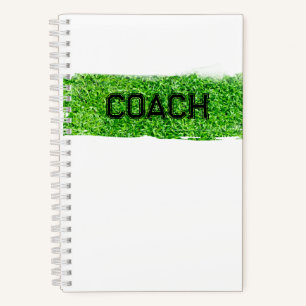 Carnet COACH Herbe Turf Sports modernes