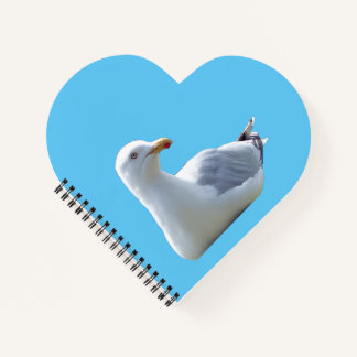 Carnet Coastal Seagull Nature Seaside Bird Art 