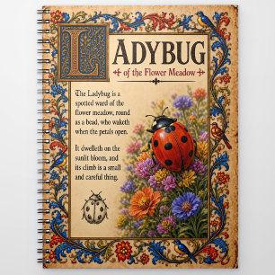 Carnet Coccinelle, Art du Bestiaire Médiéval