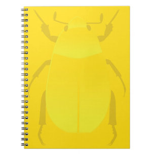 Carnet Coccinelle dorée