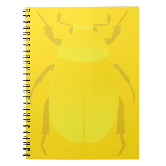 Carnet Coccinelle dorée (Devant)
