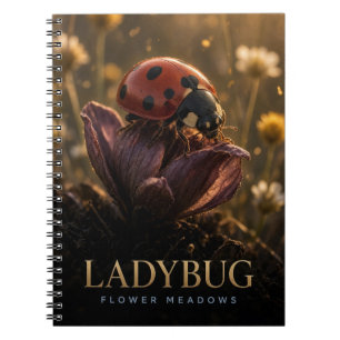 Carnet Coccinelle Fleurs Prairies Faune ANIMAL