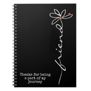 Carnet Coccinelles sur l'amie Daisy