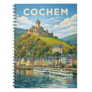 Carnet Cochem Allemagne Art de Voyage Vintage