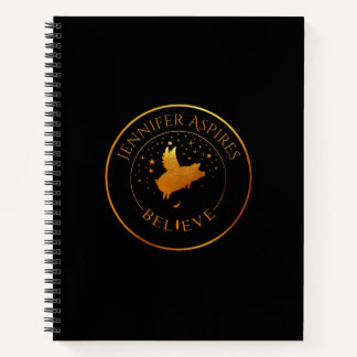 Carnet Cochon volant personnalisé