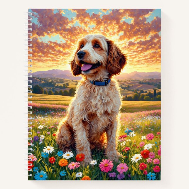 Carnet Cockapoo Dog (Devant)