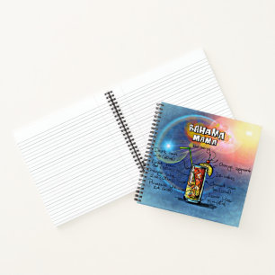 Carnet Cocktail Bahama Mama (#8 sur 12 jeux de recettes d