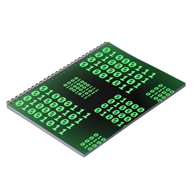 Carnet Code binaire pour le GEEK (Côté gauche)