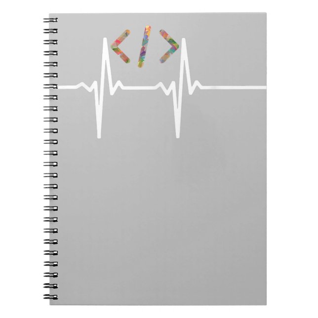 Carnet Coders Funny | Codage du programmeur de logiciel i (Devant)