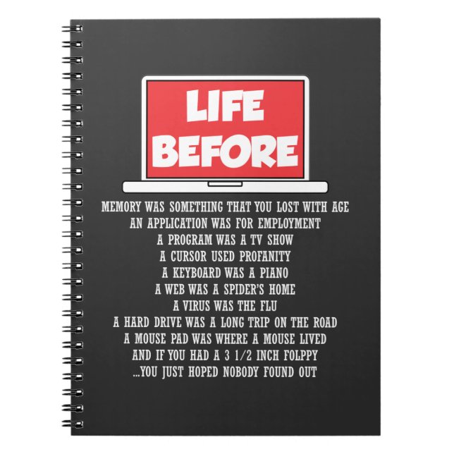 Carnet Codeur logiciel de programmateur de Geek informati (Devant)