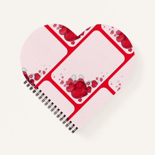 Carnet "Coeur au coeur" (Devant)