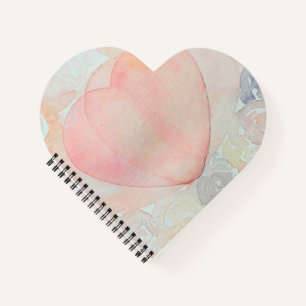 Carnet Cœur de Déesse Peint à la Main