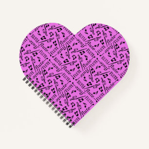 Carnet Coeur de l'instrument à fluide