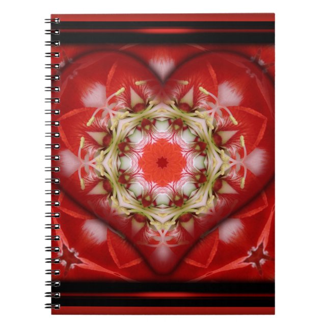 Carnet Cœur encadré (Devant)